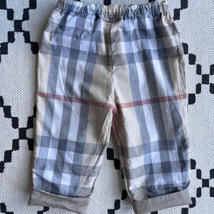 Baby Burberry Reversible Pants size 18mths